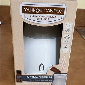 NIB Yankee Candle Ultrasonic Aroma Diffuser